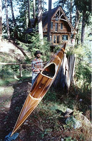  cedar strip kayak builder, lightweight high performance wooden kayaks